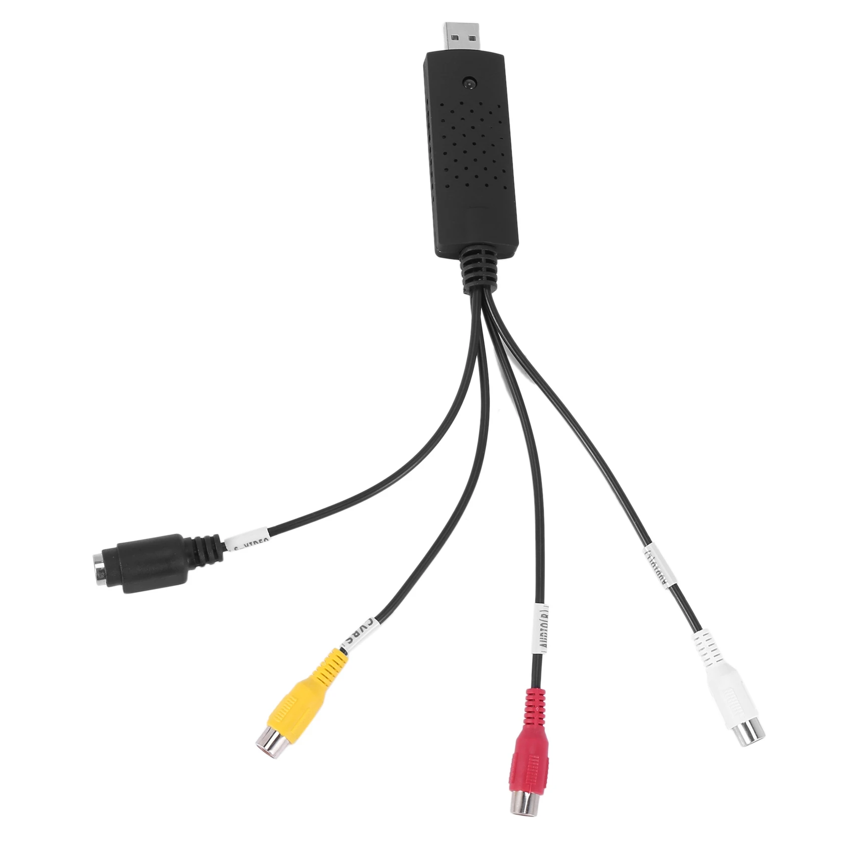 ABSQ-비디오 오디오 VHS VCR USB 비디오 캡처 카드-DVD 변환기 캡처 카드 어댑터