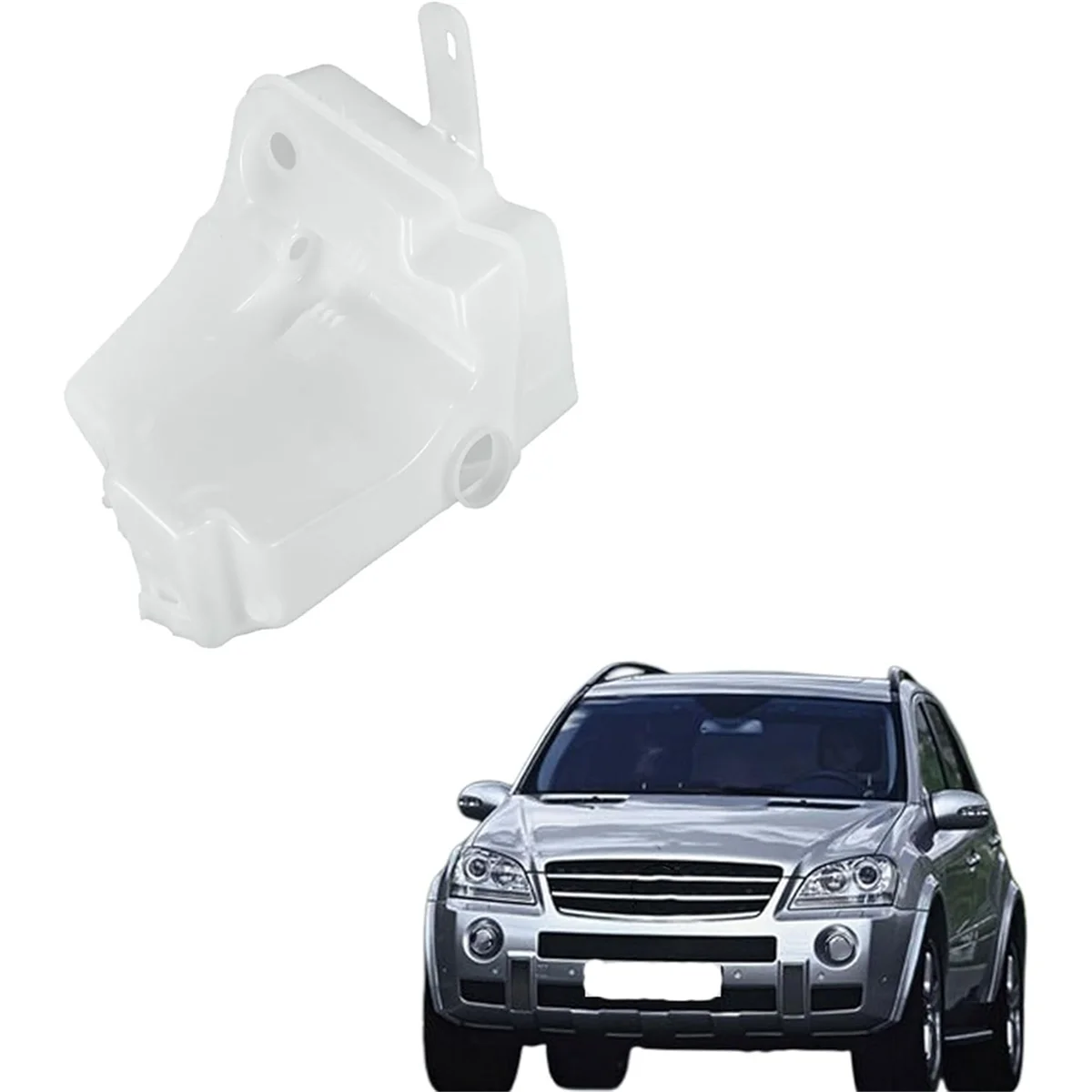 1638690820 1638601160 Windshield Washer Water Tank Expansion Bottle for Mercedes Benz W163 M Class SUV ML350 ML500