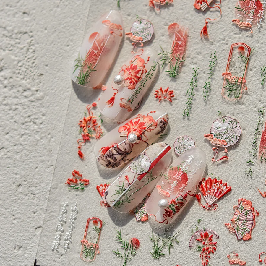 ملصقات كاواي لفن الأظافر ، ملصق ، ريترو ، كرتون ، باندا ، لاصق ، تصنعه بنفسك ، تصنعه بنفسك ، تصنعه بنفسك ، إكسسوارات تصنعها بنفسك ، تنقش 5d