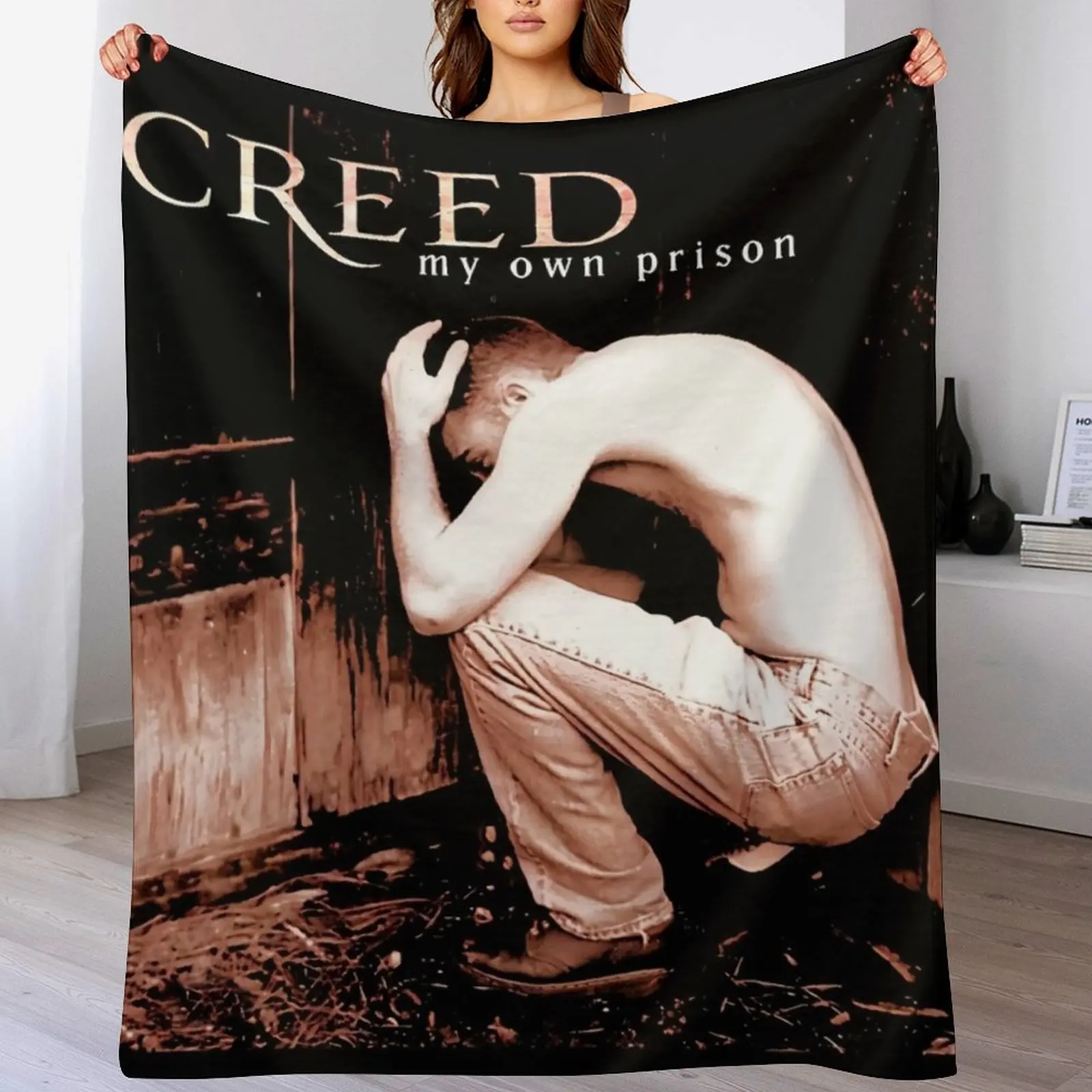 House Spider<<creed creed, creed creed creed creed, creed, Throw Blanket Fashion Sofas Flannels Blankets