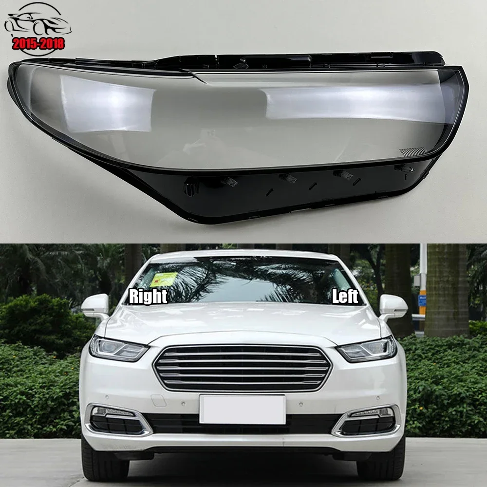 

For Ford Taurus 2015-2018 Car Front Headlight Cover Auto Headlamp Lampshade Lampcover Head Lamp light glass Lens Shell