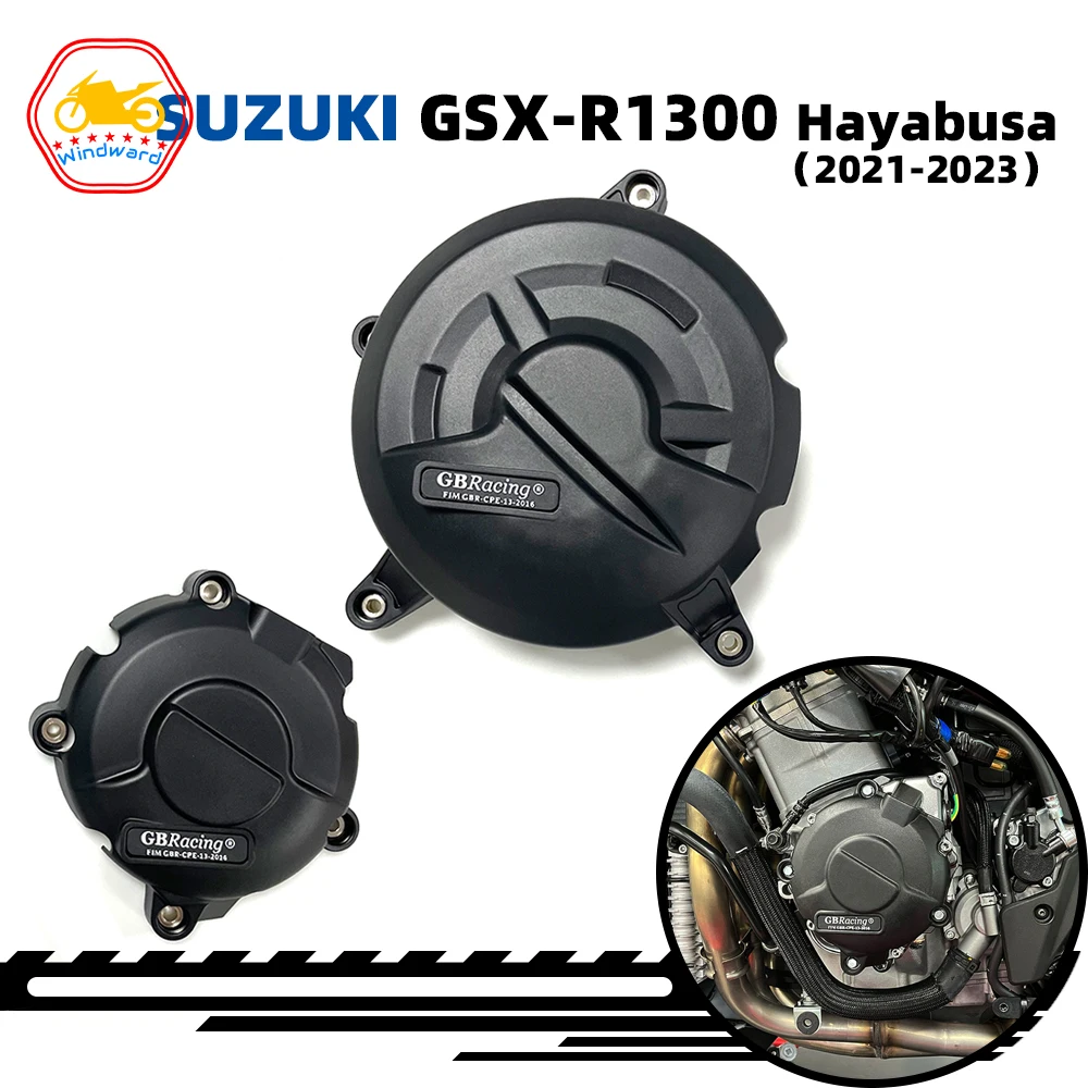 

Motorcycle Accessories Engine Protective Cover For GB Racing For SUZUKI GSX 1300 R HAYABUSA GSX-R1300 2021 2022 2023