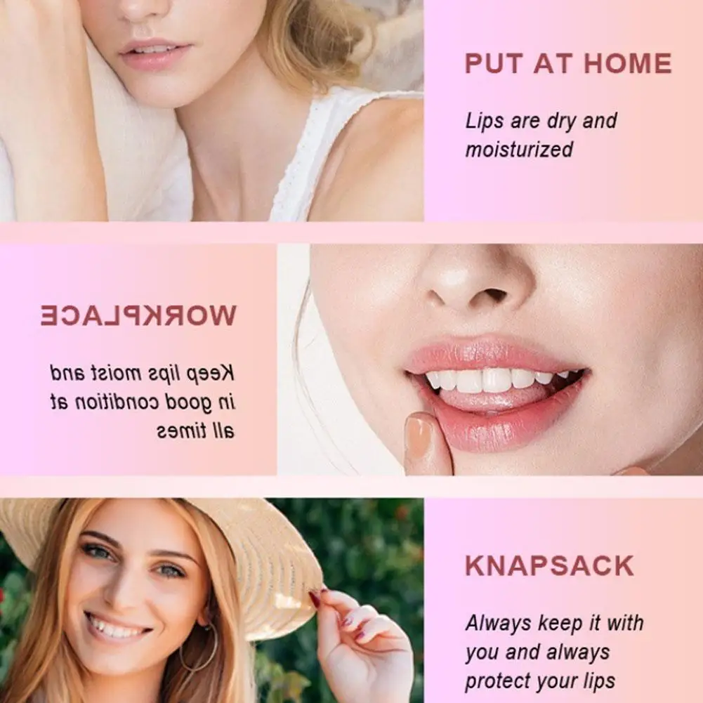 NOVO presente conjunto de bálsamo labial 5g Hidratação profunda e esfoliante hidratante de longa duração para criar lábios hidratados 12 PCS