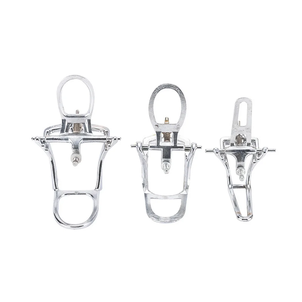 Simple Dental Articulator Adjustable Denture Articulator Bite Frame for Teeth Model L M S Stainless Steel Dental Technician Tool
