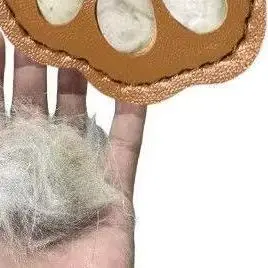 Leather Memorial Keychain Creative Handmade Homemade Pet Hair Storage Ornament Cute Multifunctional Portable Bag Pendant