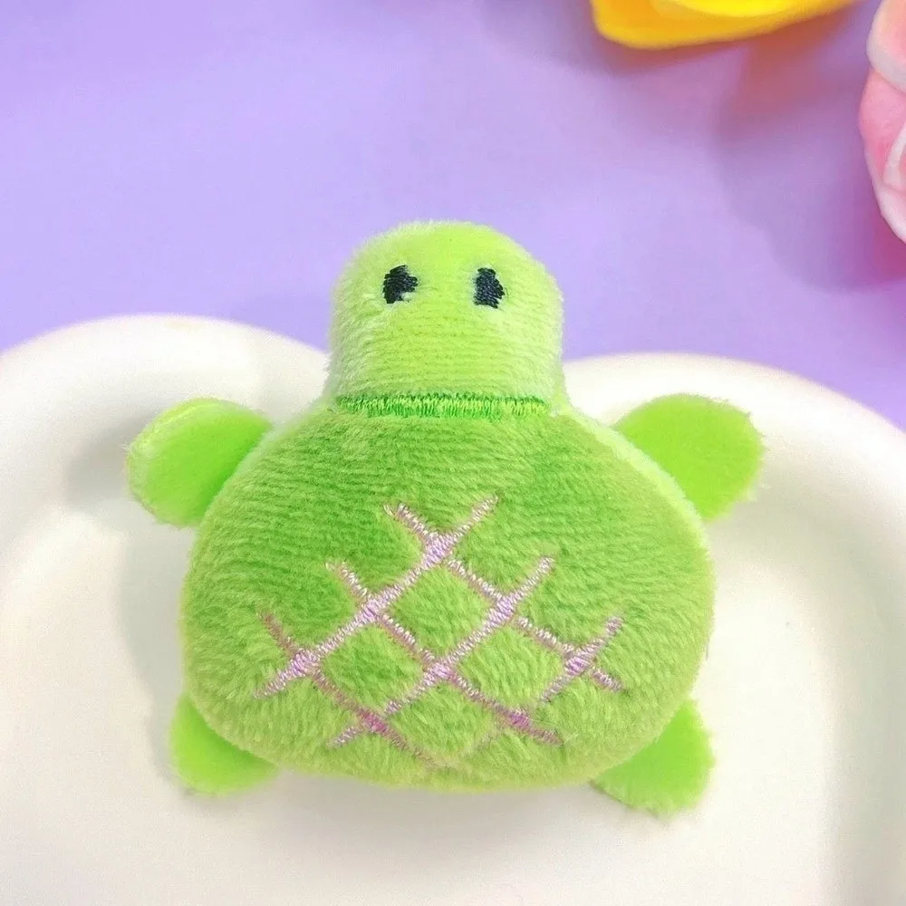 

Брелок с растительной текстурой и черепахой, брелок для ключей с мультяшным животным, черепахой, хлопковая мягкая зеленая кукла-черепаха, брелок для ключей, сумка, кулон