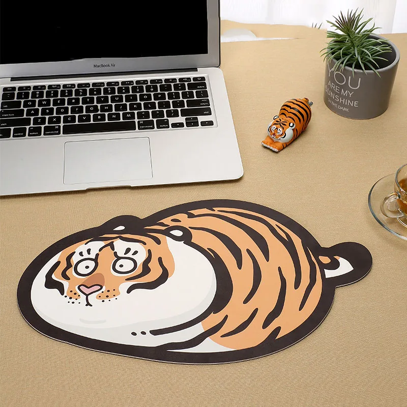 

Mouse Pad I Am Not A Fat Tiger Series Genuine Dustproof and Waterproof Non-slip Home Office Sliding Mouse Pad