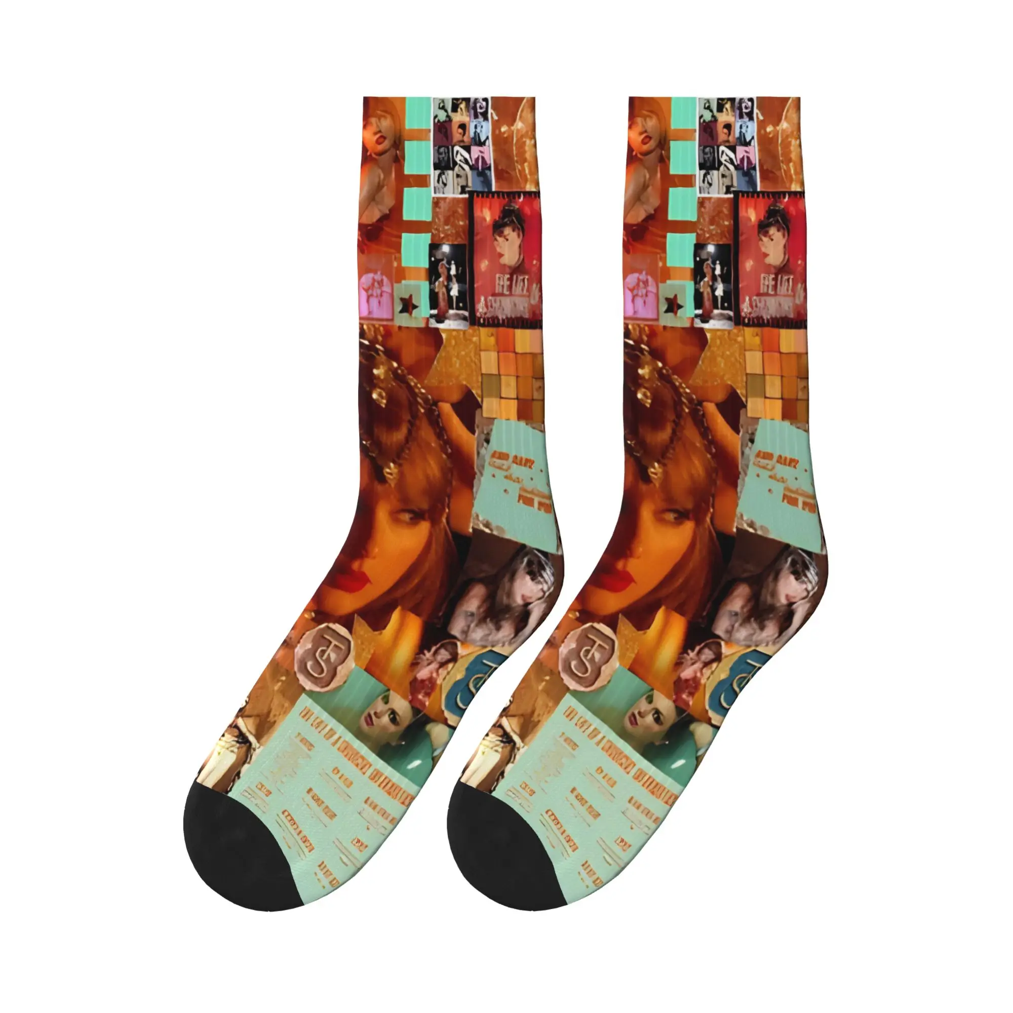 

The Life of A Showgirl (1) Socks Autumn Stockings Modern Men's Warm Soft Socks Graphic Outdoor Sports Non Skid Socks