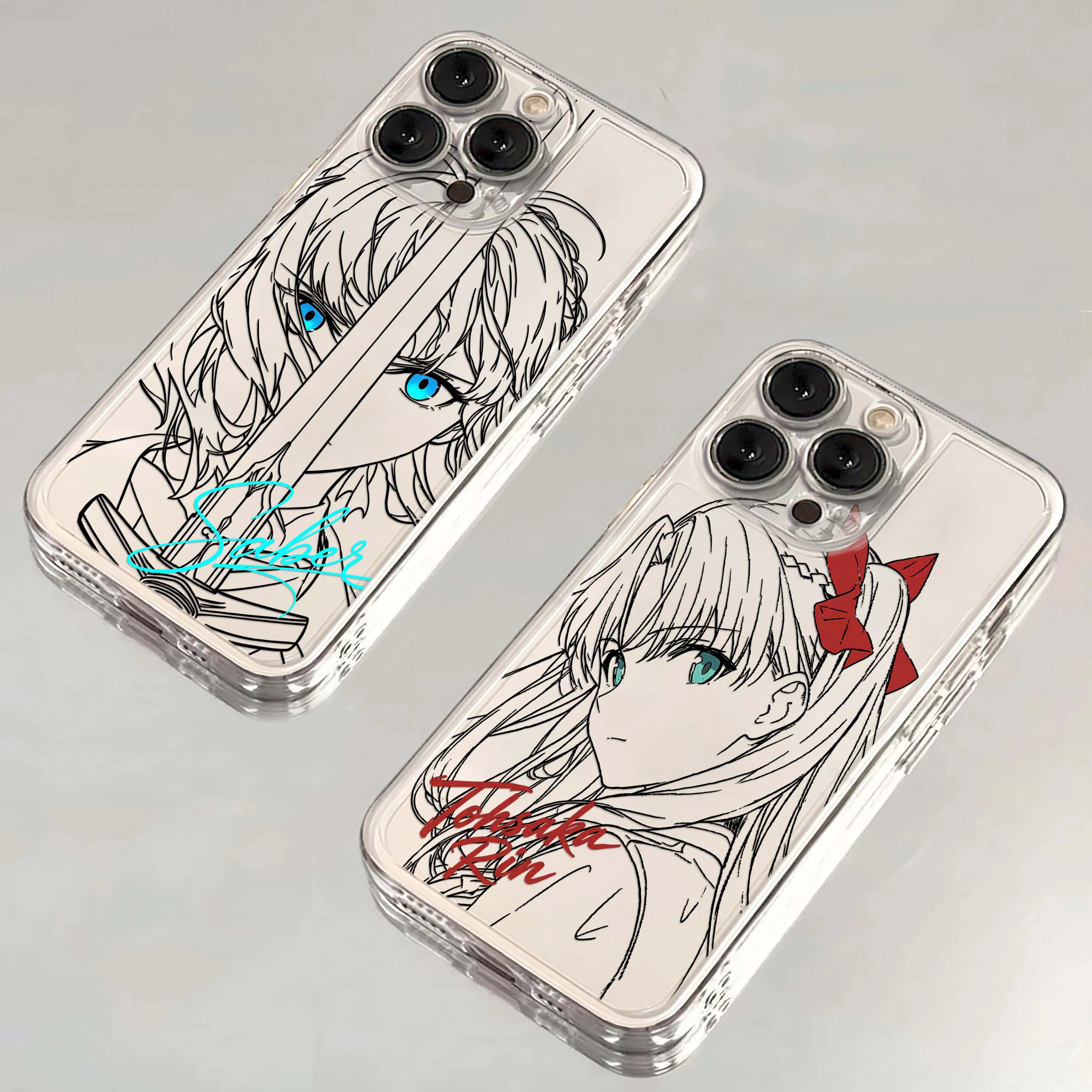 Anime Fates Rins Sabers Phone Case For Samsung S26 S25 S24 S23 S22 S21 S20 FE Note20 Note10 Plus Ultra Lite Edge 5G TPU Cover