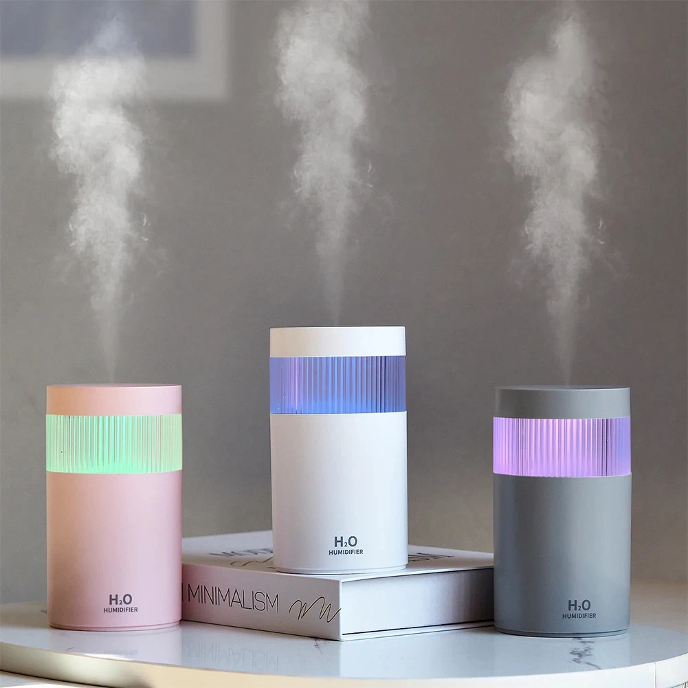 

Air Humidifier USB Aroma Diffuser 300ML Ultrasonic Cool Mist Maker Fogger LED Essential Oil Diffuser For Home Office