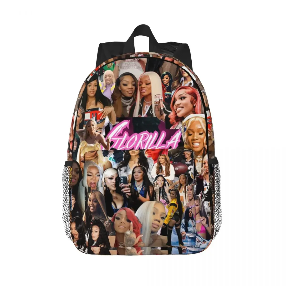 

GloRilla Rapper Hip Hop Backpack Hot Sale Daypack Large Capacity Boys Girls BookBag Shoulder Bags for Men Women Kids School Bag