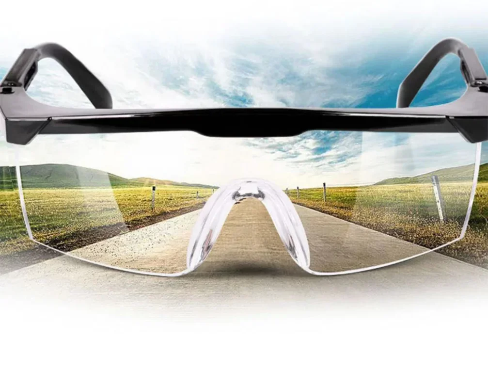 Telescopic leg protection glasses anti-flying sand grinding dust goggles anti-flying dust goggles