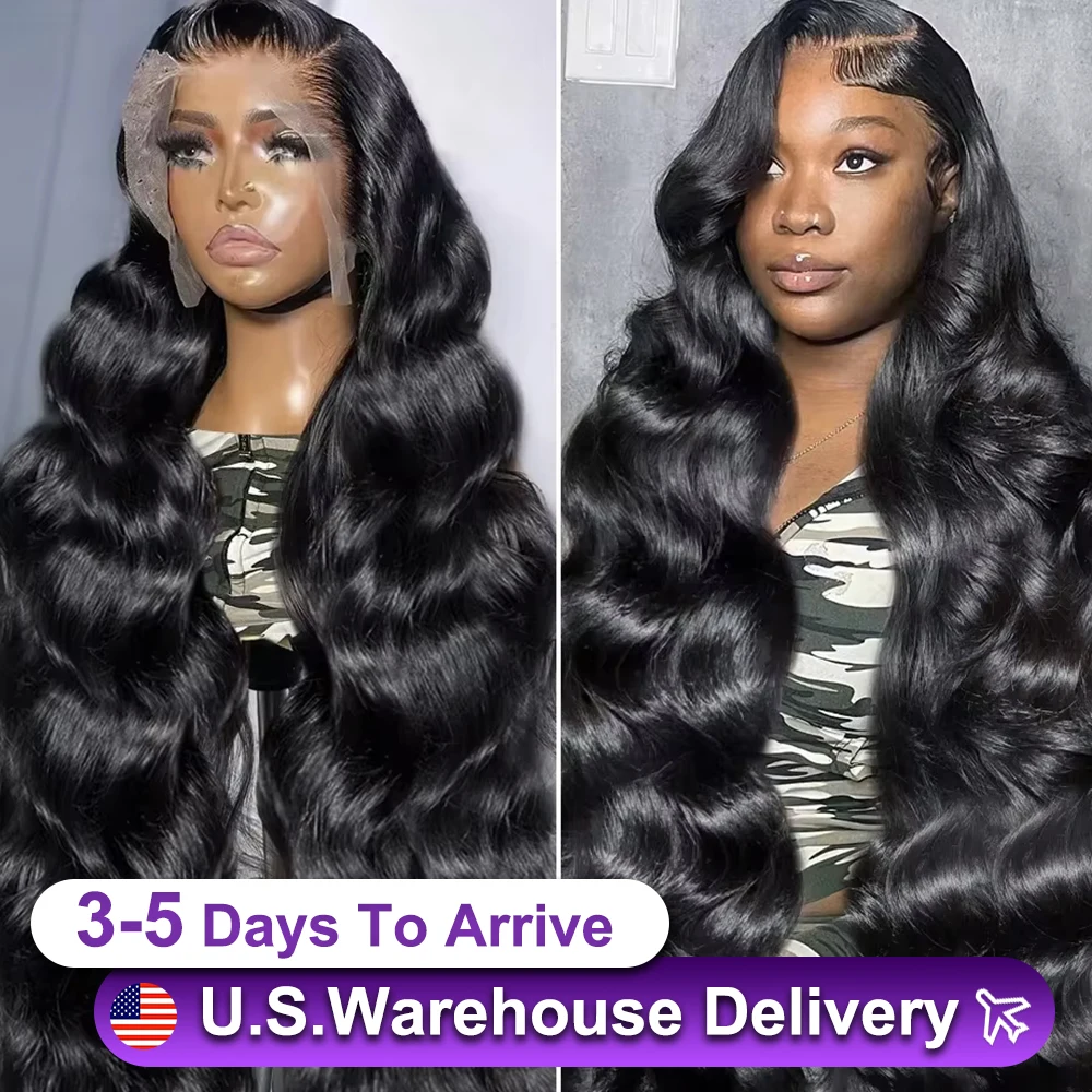 

Body Wave Wigs 13x6 Lace Frontal Wig 40 Inch 250 Density Human Hair Wigs 13x4 Front Lace Wig Human Hair Natural Hairline ﻿