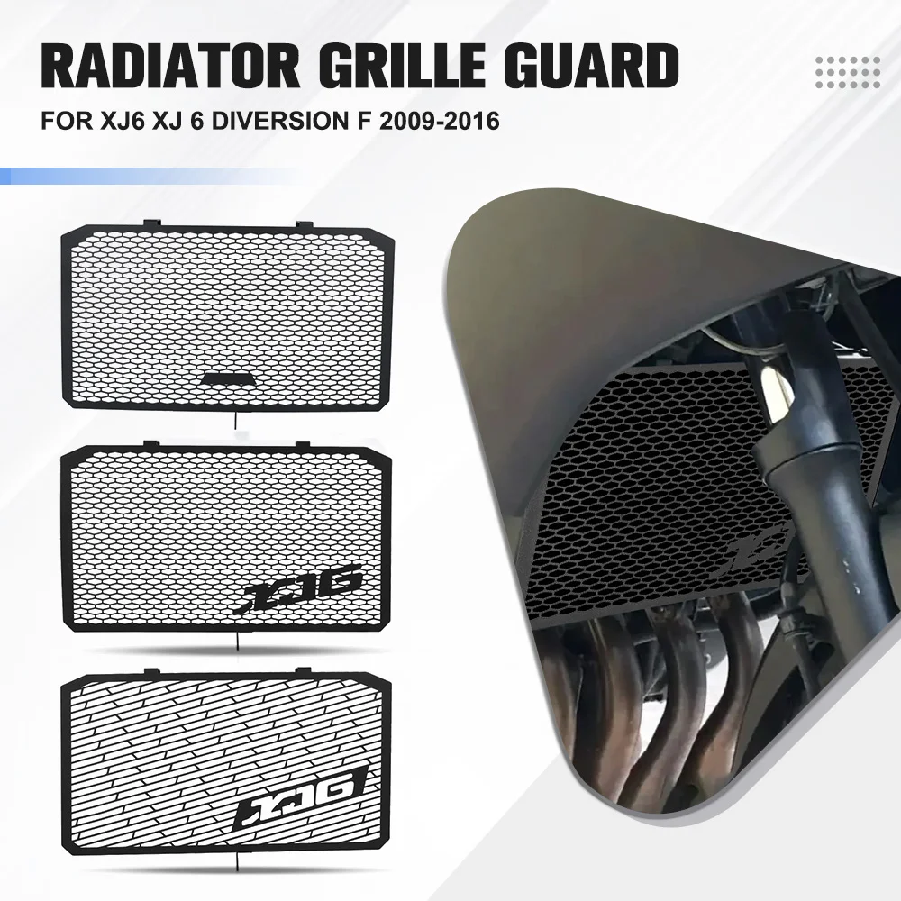 

XJ-6 мотоциклетная решетка радиатора, защитная крышка для YAMAHA XJ6 XJ 6 DIVERSION F 2009-2012 2013 2014 2015 2016