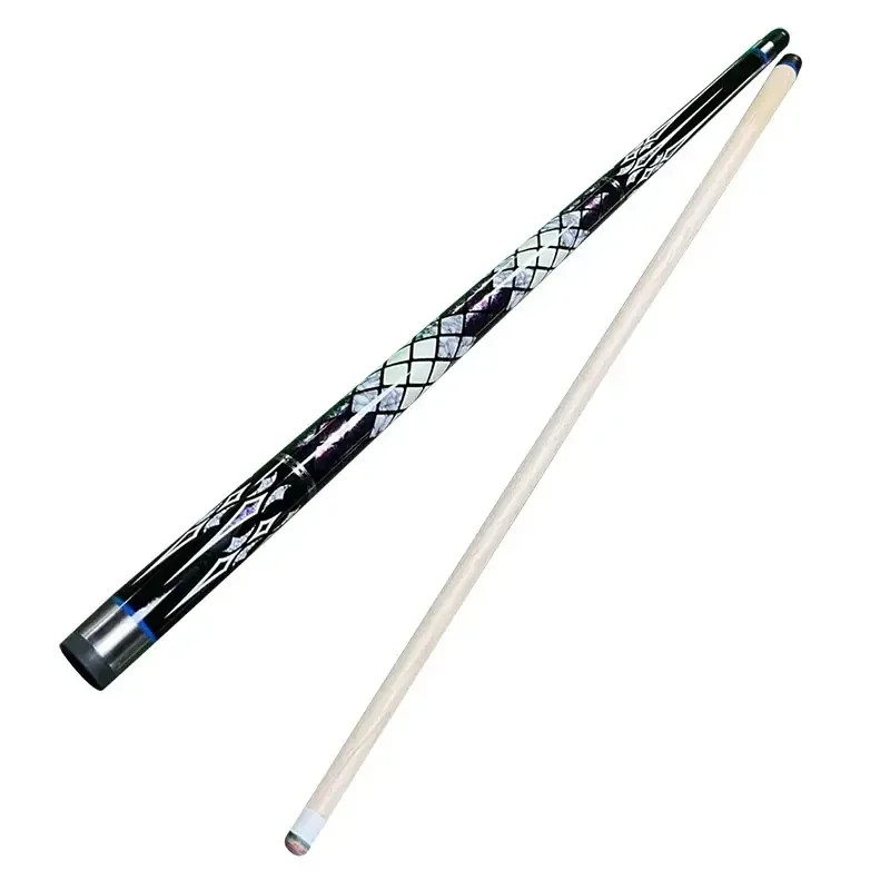 Maple Wood Billiard Pool Cue, design elegante, 12.5mm Tip, 58in, para venda