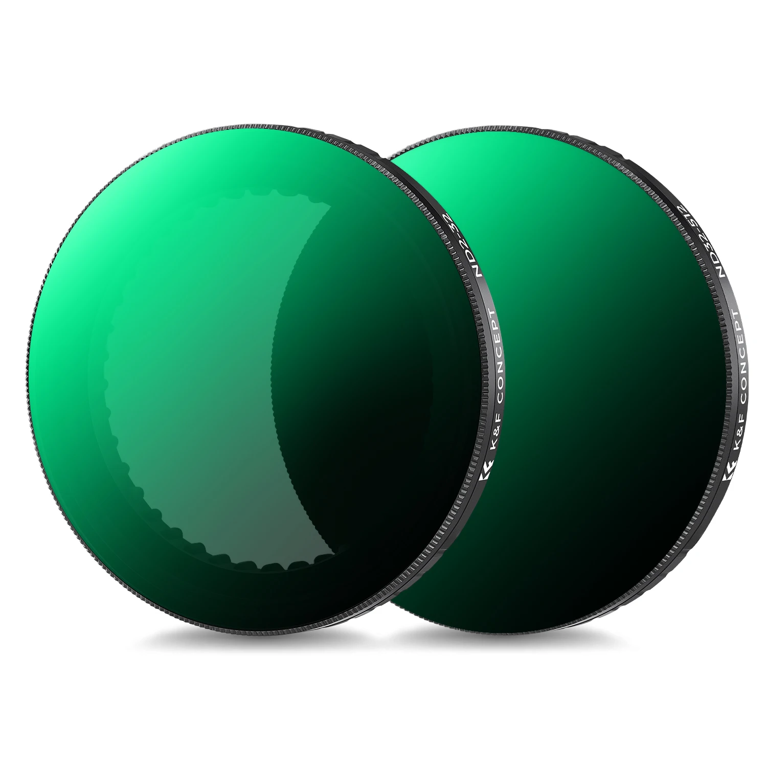 K&F CONCEPT Variable ND2-32 & ND32-512 Filter Kit for DJI Osmo Action 5 Pro 4 3 Snap-on Design No Need Remove Original Filter