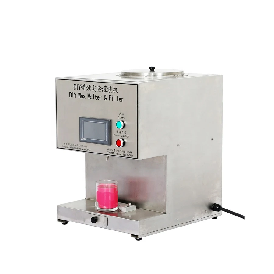 DIY Wax Filling Machine Electric Temperature Control for Candle Making Portable Desktop Quality Wax Melter Dispenser