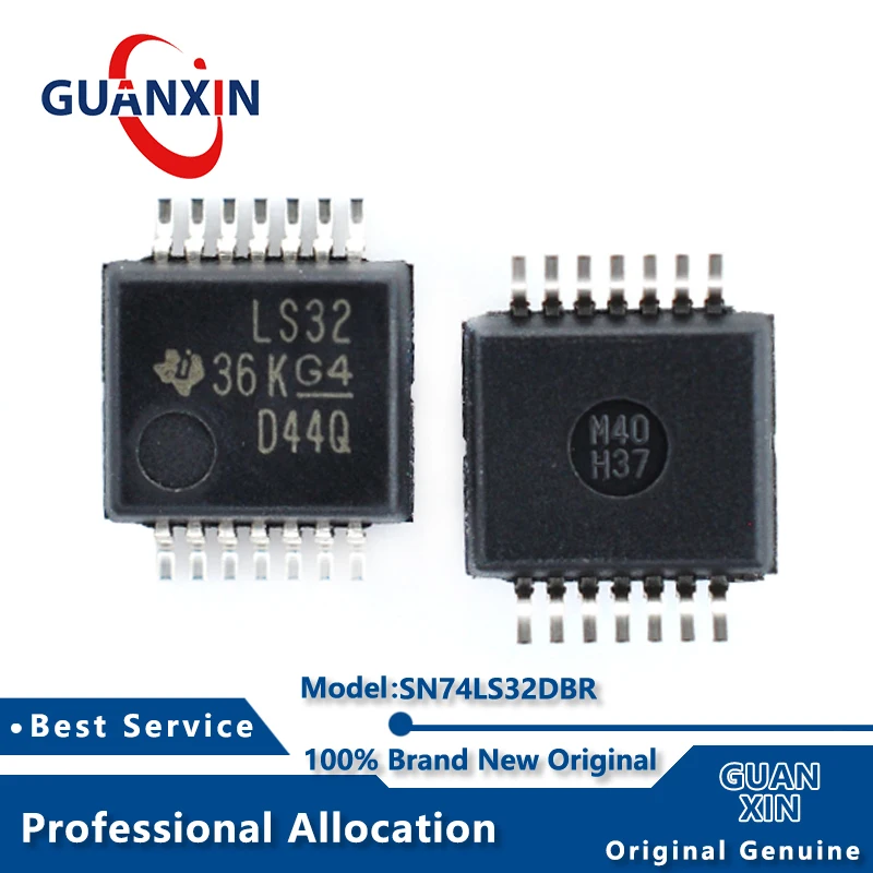 

100% New electronics SN74LS32DBR SN74LS32DB SSOP-14 Marking LS32 SN74LS32