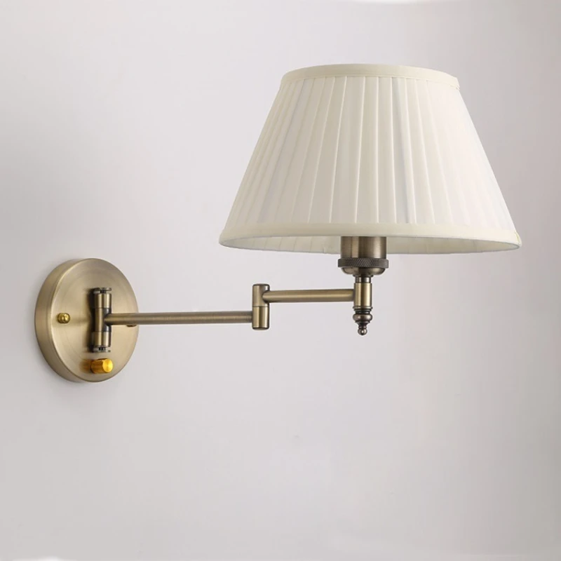 European and American Home Decoration Flexible Wall Lamp for Living Room Bedside Mirror Light Wall Sconces Led Lighting Fixtures