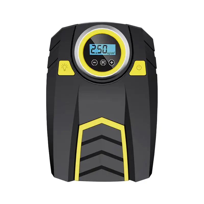 

Tire Inflator Portable Air Compressor Electric Auto Air Pump Nighttime Lighting Multi-Function Device With 3 Gears Brightness