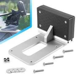 Universal Transom Trolling Motor Mount Mounting Bracket for Kayaks,Backing Plate Bracket for Clamp-on Electric Trolling Motors