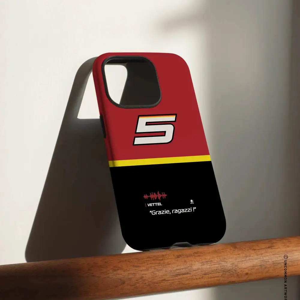 Custodia per telefono S-Sebastian Vettel per IPhone 17 16 15 14 13 12 Pro Max Plus Guscio rigido liquido a doppio strato HD lucido