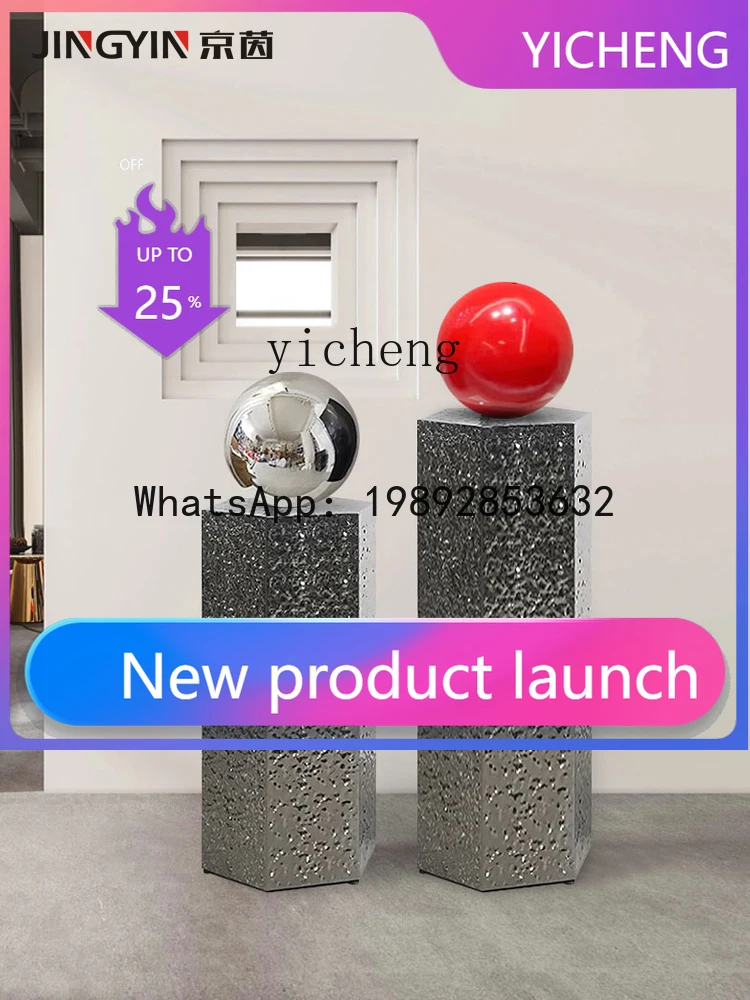 

Стол для установки Q4, торговый центр, художественный пол, орнамент из нержавеющей стали, скульптура, основание стола