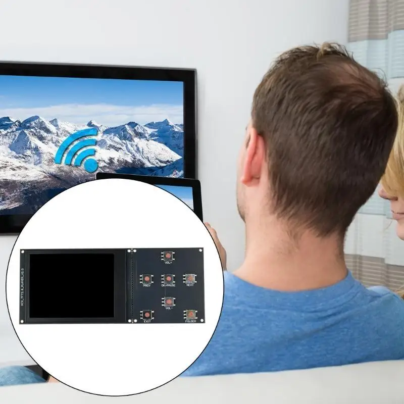E0bb efficienti 2,8 pollici display decodificatori MP3 compatibili per progetti fai-da-te