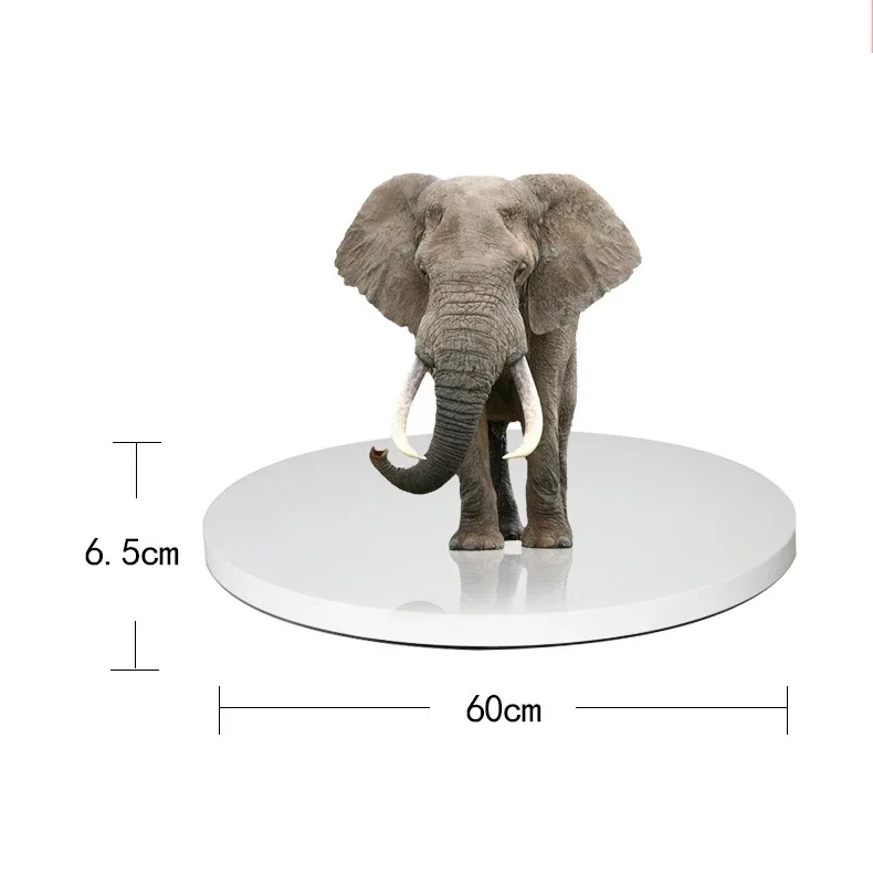 

60CM Remote Control Rotating Stand 360 Degree Panoramic Automatic Electric Turntable 150KG Load Exhibition Rotation