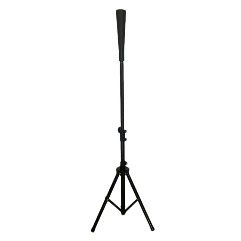 

Top!-Collapsible Baseball Tee Softball, Height-Adjustable Hitting Tee Portable Batting Tee Tripod Stand For Adults Youth