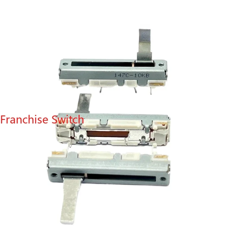 10PCS 35MM Single RS20111A6A05 Straight Slip Potentiometer 10KB Schaftlänge 15mm