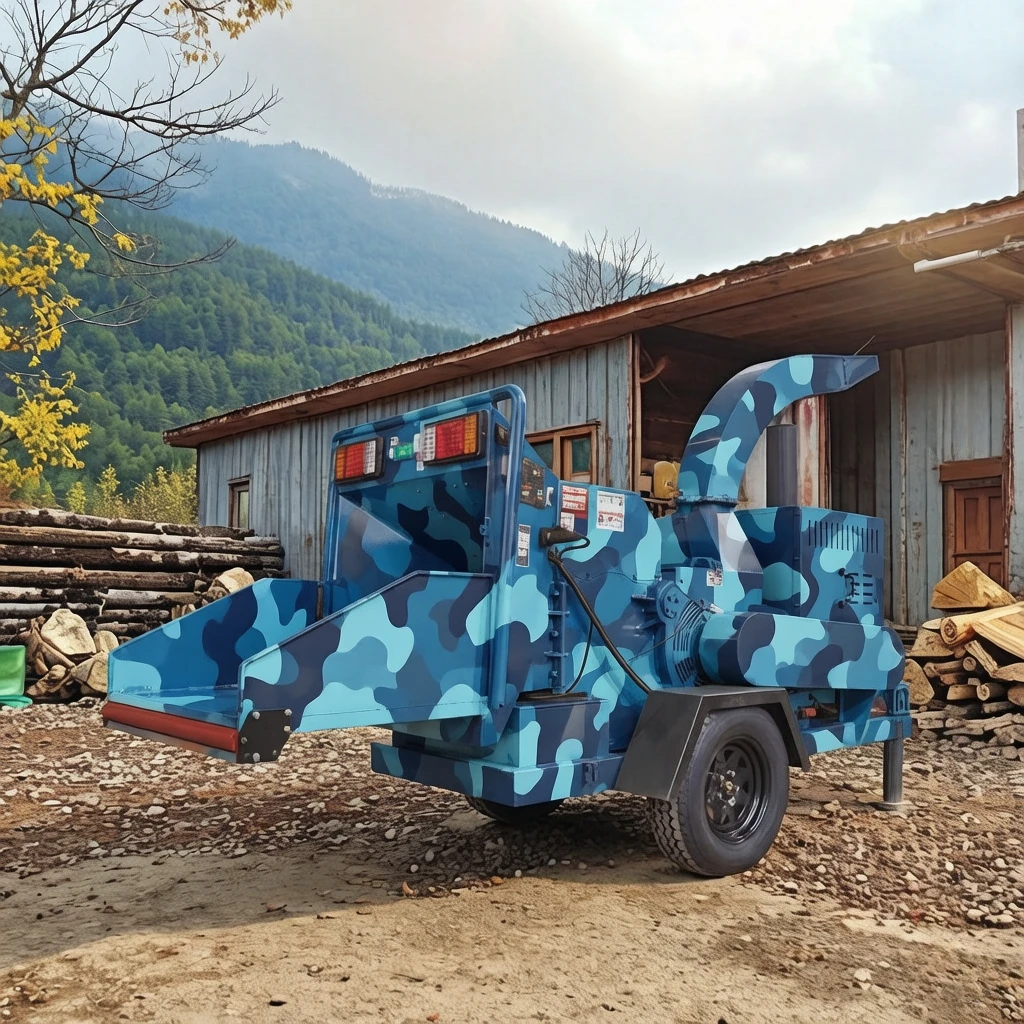 Newest Special Wood Chipping Machine Wood Grinder Crusher Electric Mobile Wood Chipper Shredder Factory Price