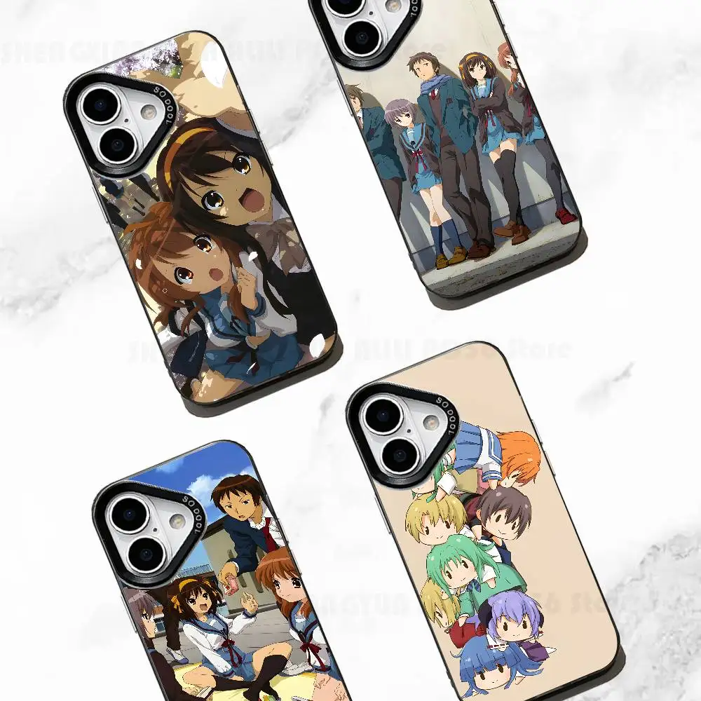 

Melancholy Haruhi Phone Case For IPhone 17 16e 16 15 14 13 12 11 Pro Max X XR XS MAX Back Cover