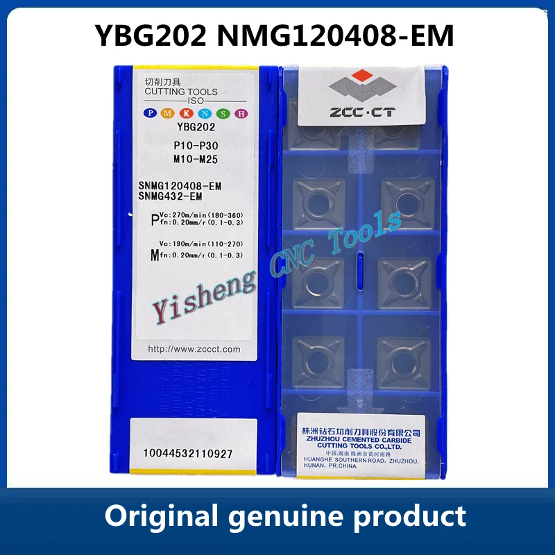 

Бесплатная доставка ZCC CT YBG205 SNMG120408-EM YBG202 SNMG120408-EM YBM253 карбидные Токарные вставки с ЧПУ