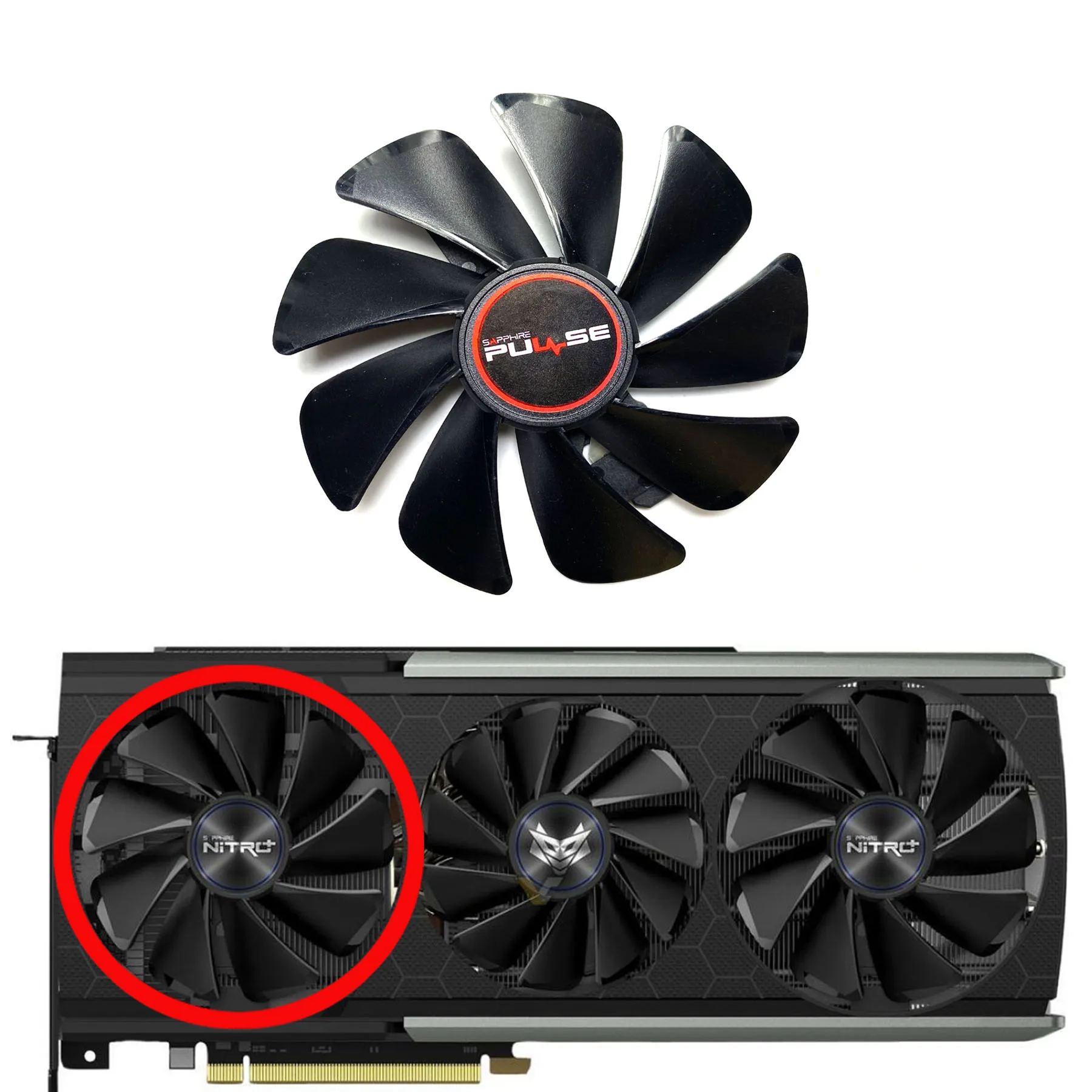 New For SAPPHIRE Radeon RX5700 5700XT 8GB NITRO Graphics Card