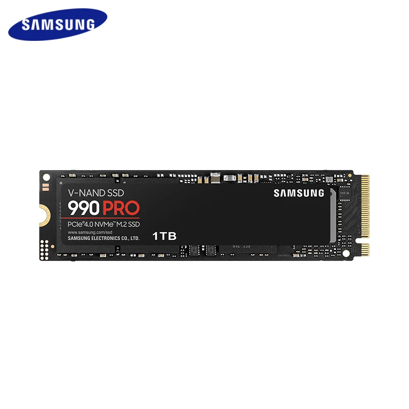 Imagem -03 - Samsung-disco de Estado Sólido Interno Ssd M.2 Pcie Gen 4.0x4 1tb 2tb Original Apto para Laptop Desktop 990 Pro