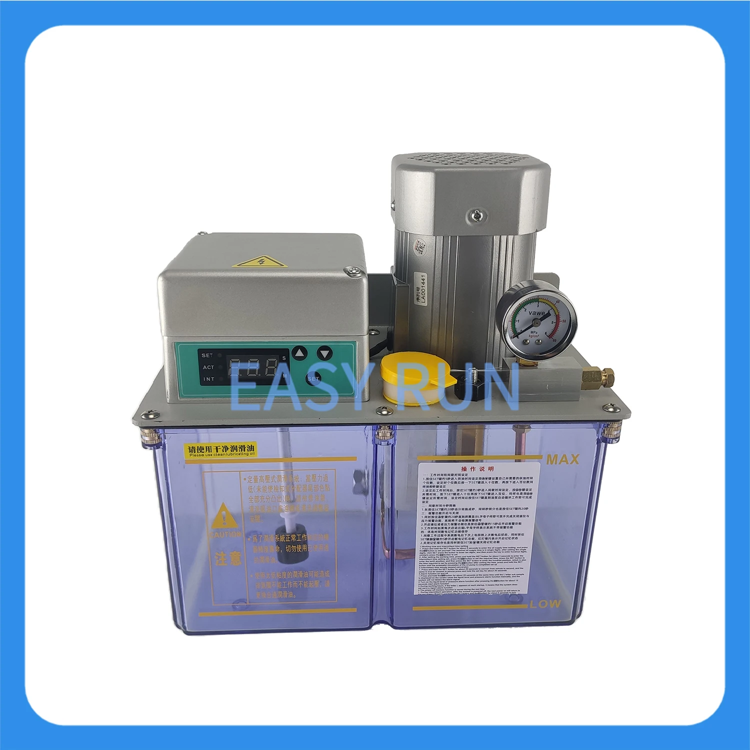 

Смазочный насос 4л с таймером может работать с длинными часами масляный насос AC220V электрический смазочный станок с регулируемым давлением