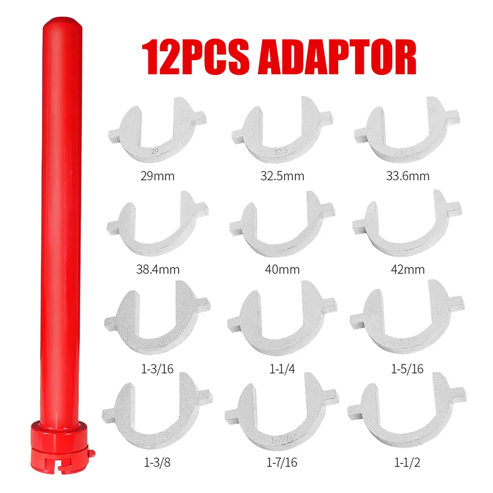 13個入りステアリングラダーレンチ、ステアリングタイロッドインナーボールヘッド取り外しエクストラクター、自動車工具、タイロッド取り外しツール