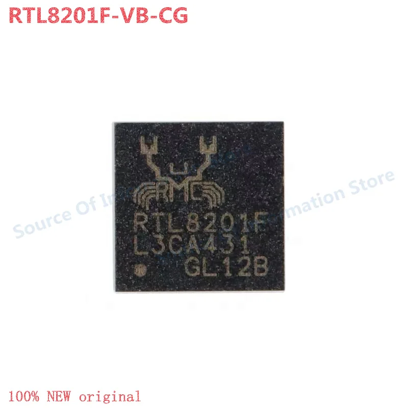 

10Pcs, RTL8201F QFN-32 Ethernet Controller IC RTL8201F-VB-CG, 100% New