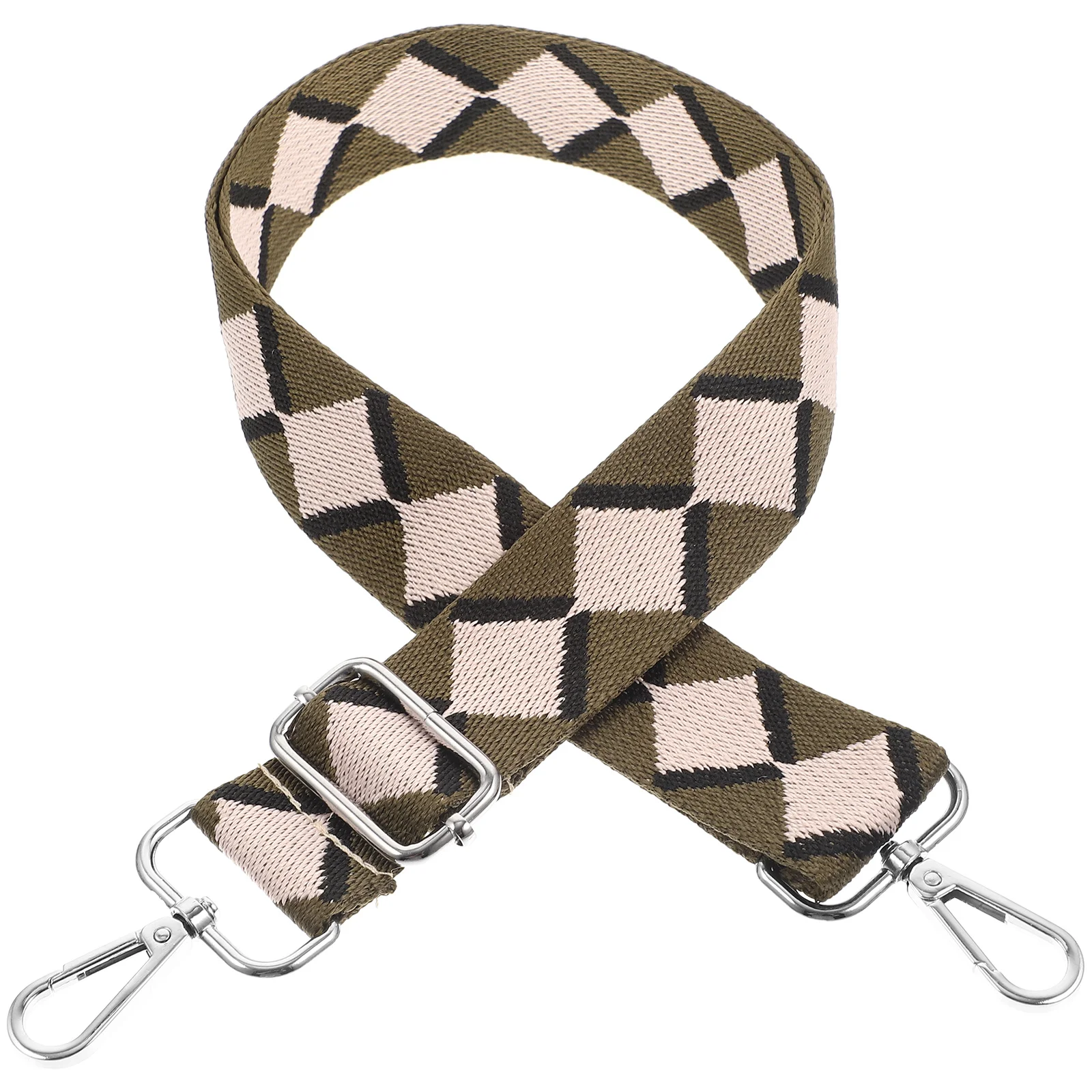 

Ethnic Style Adjustable Bag Shoulder Strap Replacement Durable Handmade Hooks for DIY Bag Accessories and Shoulder Straps