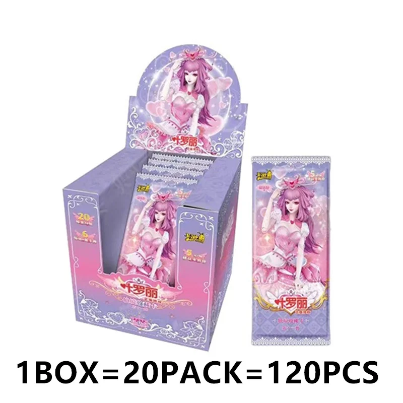 KAYOU New Crystal Diamond Bag XLR SSR LGR AR Ye Loli Fantasy 10 limit Children Gift Toy Gift Rare Collections Ye Luoli card Box