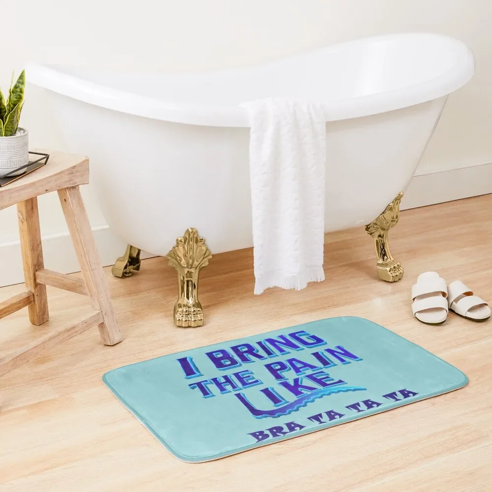 

I Bring the pain like bra ta ta, Chelsea evil mermaid song Bath Mat Toilet Floor For The Bathroom Mat