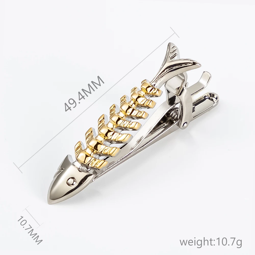 شخصية الإبداعية السيف عظم السمك شكل الرجال التعادل كليب موضة الأعمال بدلة الزفاف التعادل الملحقات #4