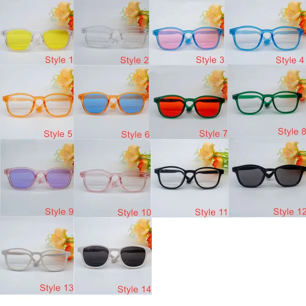 Mädchen Geschenk Brillen Puppe Brillen Rahmen Gläser 15 cm/20 cm Puppe Gläser Plüsch Puppe Dekoration Miniatur Gläser DIY Spielzeug