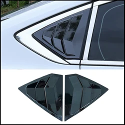 Car Styling per Opel Insignia B 2017-2023 lunotto posteriore tende persiane cornice modanatura copertura Sticker Vent Trim accessori Auto