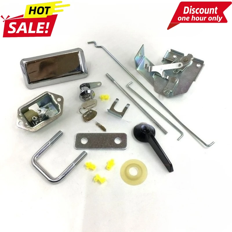 

Excavator parts for Komatsu PC200-5/120-5/60 -6 cab door lock assembly outer handle lock block