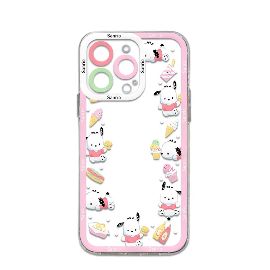 Cute Kuromis Pochaccos Clear Case For Samsung A73 A72 A71 A55 A52 A51 A50 A42 A35 A33 A32 A31 A30 A24 A23 A22 A13 5G Cover