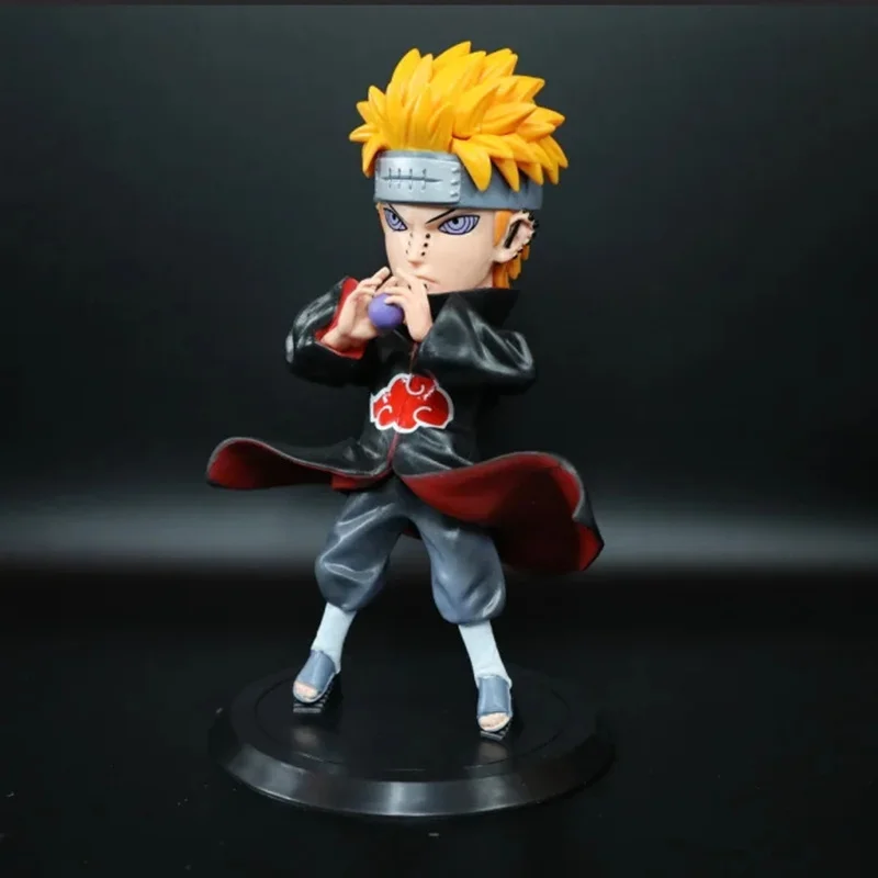 NARUTO Akatsuki Pain Uzumaki Naruto SD Standing Posture Statue PVC Action Figure Collectible Model Toy Boxed