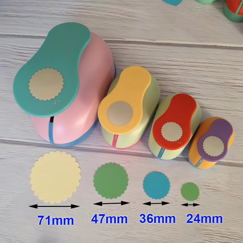 8mm 15mm 23mm 35mm 47mm 73mm Flower Craft Paper Punch Scrapbooking Punchers DIY Handmade Cutter EVA Foam Hole Cutting Tool