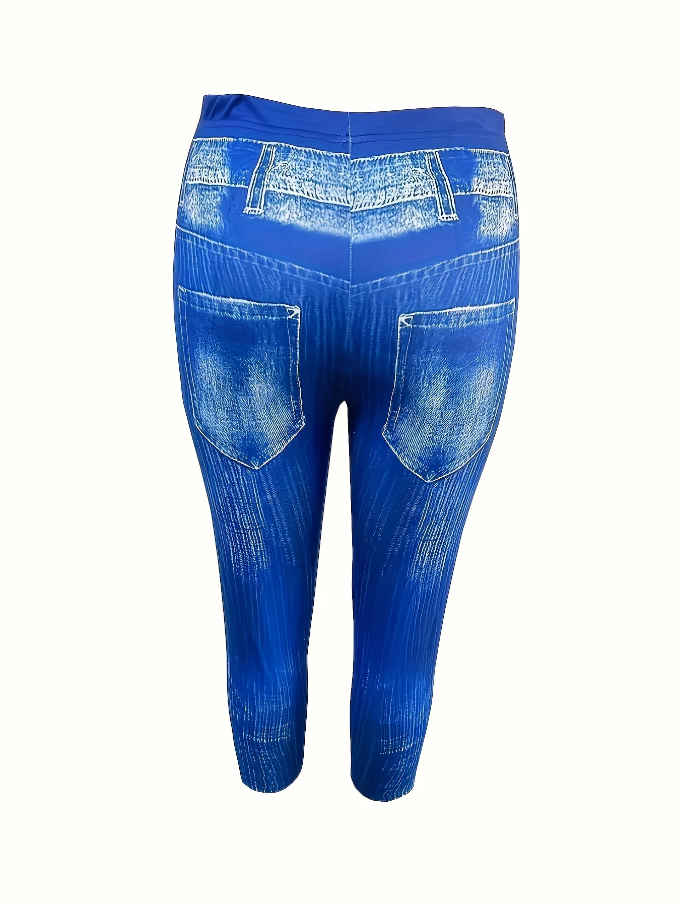 Summer Fashion Plus Size Casual Women Seven Pants Leggings Casual Commuter High-Waisted Pants